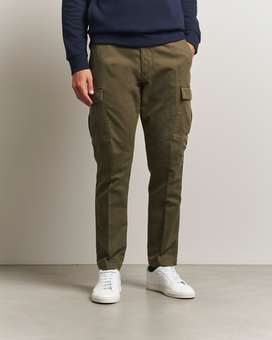 Herre | Bukser | Polo Ralph Lauren | Knit Like Cargo Pants Canopy Olive