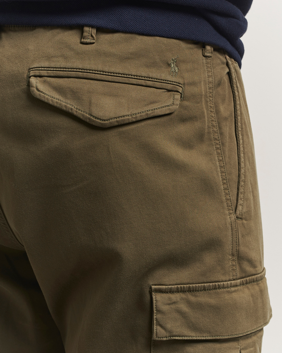 Herre | Bukser | Polo Ralph Lauren | Knit Like Cargo Pants Canopy Olive