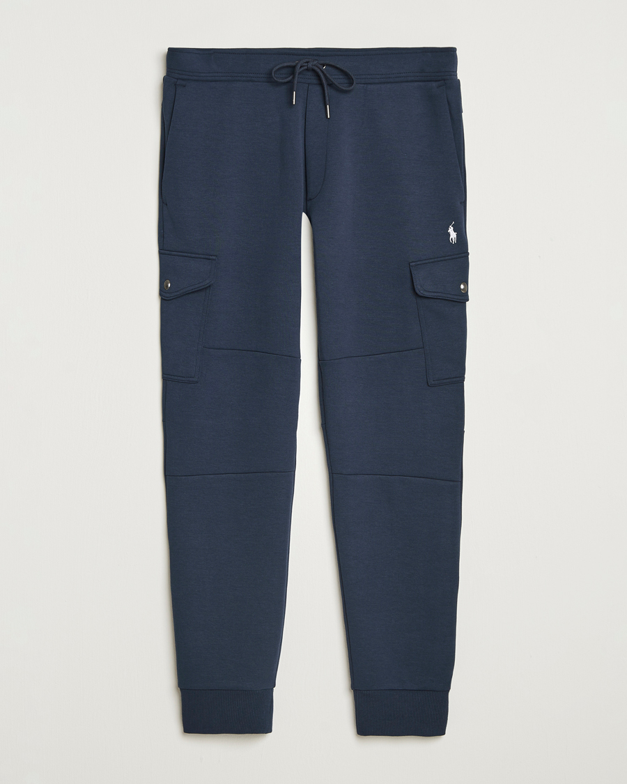 Herre | Bukser | Polo Ralph Lauren | Double Knitted Athletic Sweatpants Aviator Navy