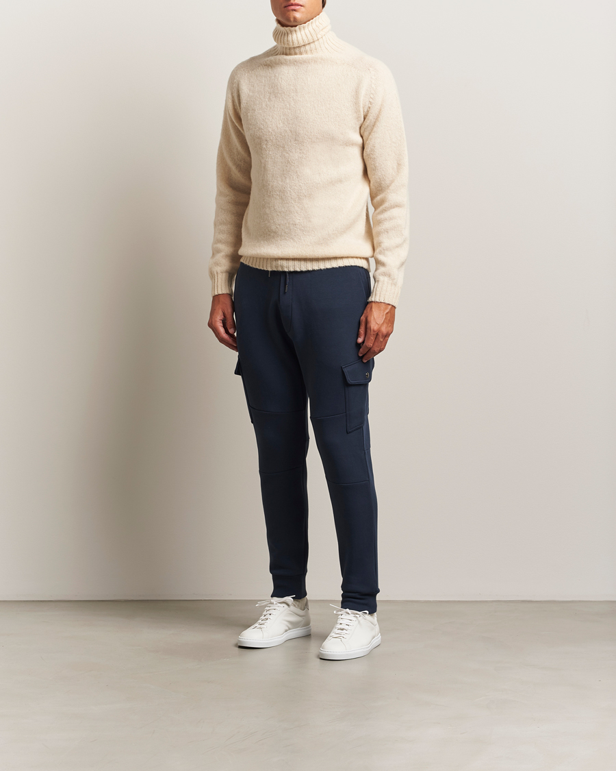 Herre | Bukser | Polo Ralph Lauren | Double Knitted Athletic Sweatpants Aviator Navy