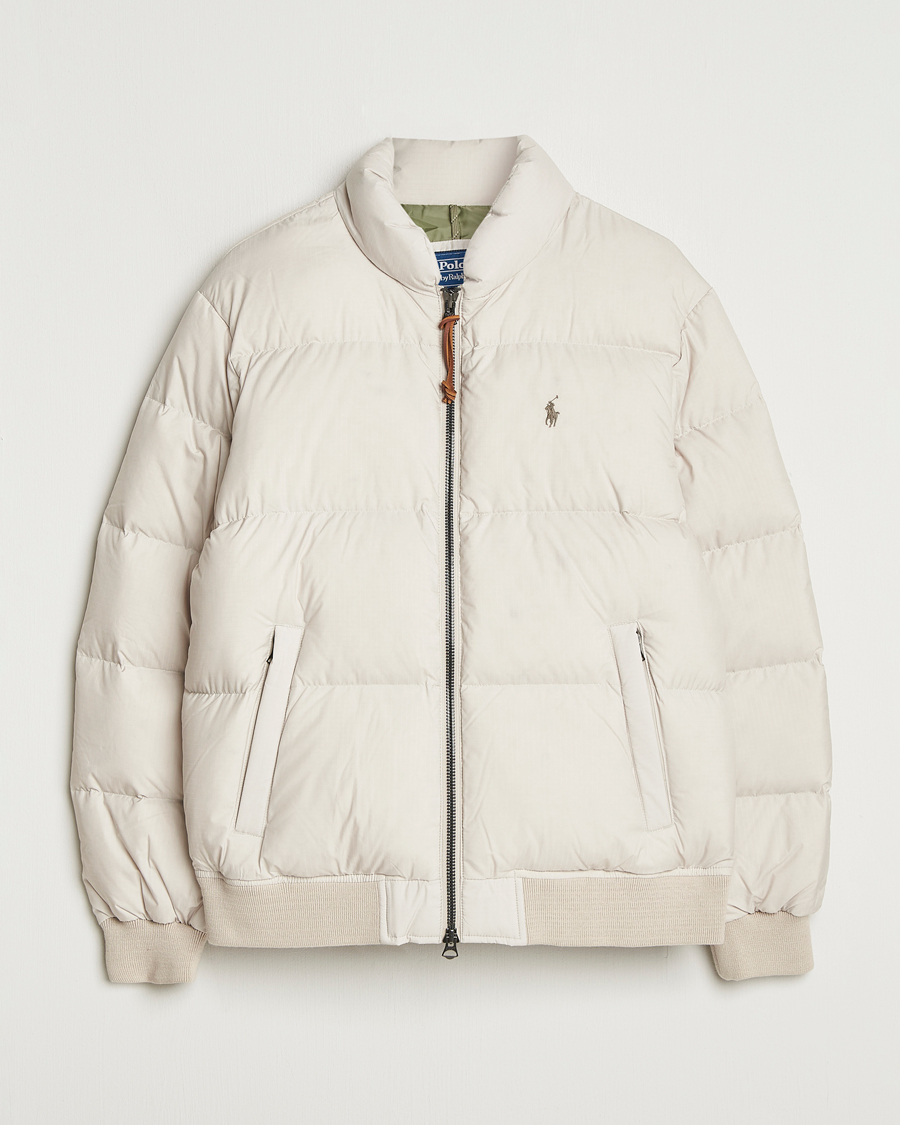 Herre | Jakker | Polo Ralph Lauren | Wyoming Bomber Jacket Khaki Stone