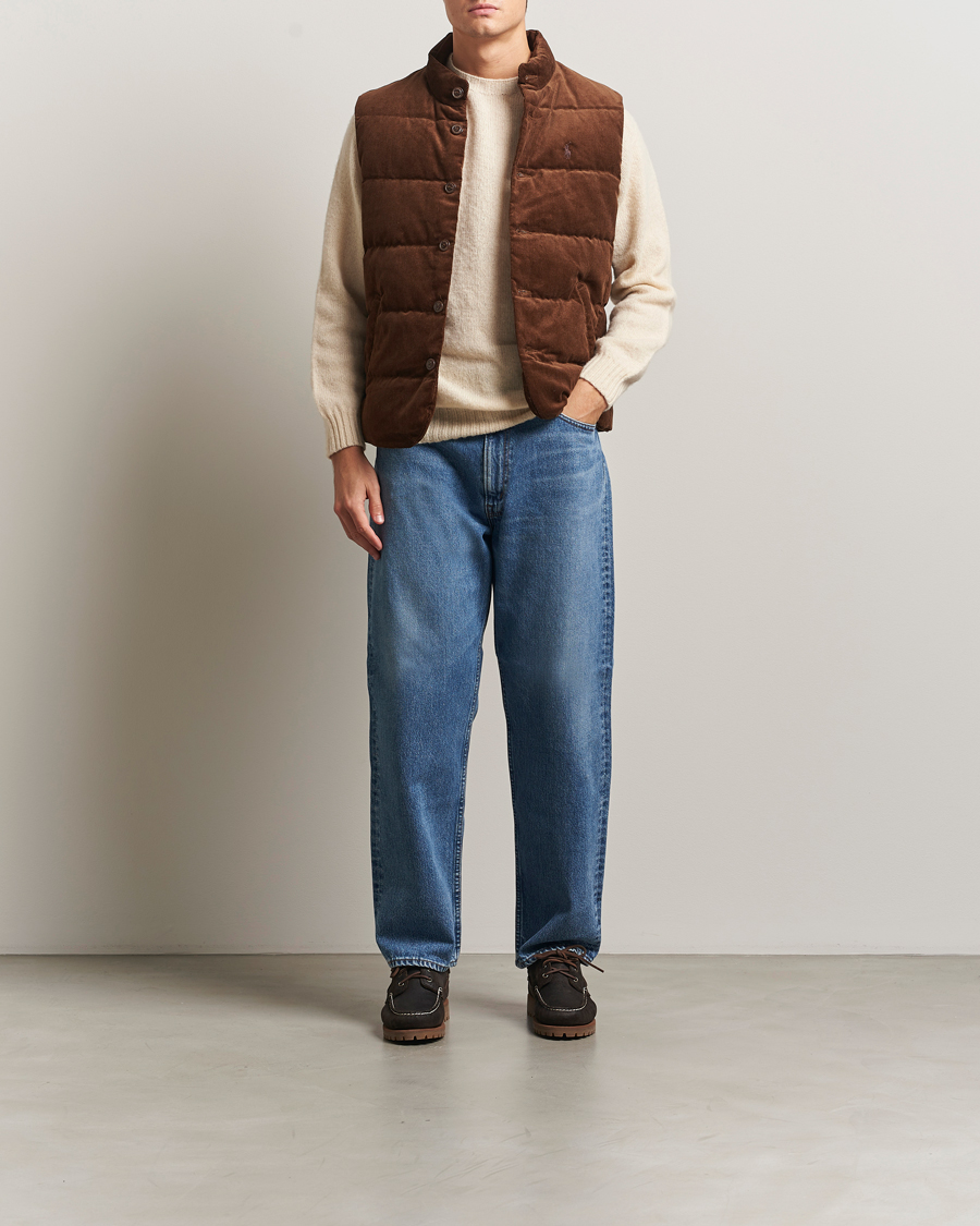 Herre | Vester | Polo Ralph Lauren | Quilted Corduroy Vest Pale Russet