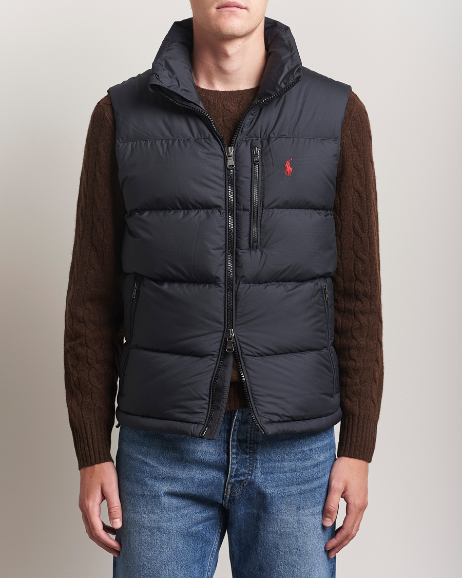 Herre | Vester | Polo Ralph Lauren | Gorham Down Vest Polo Black