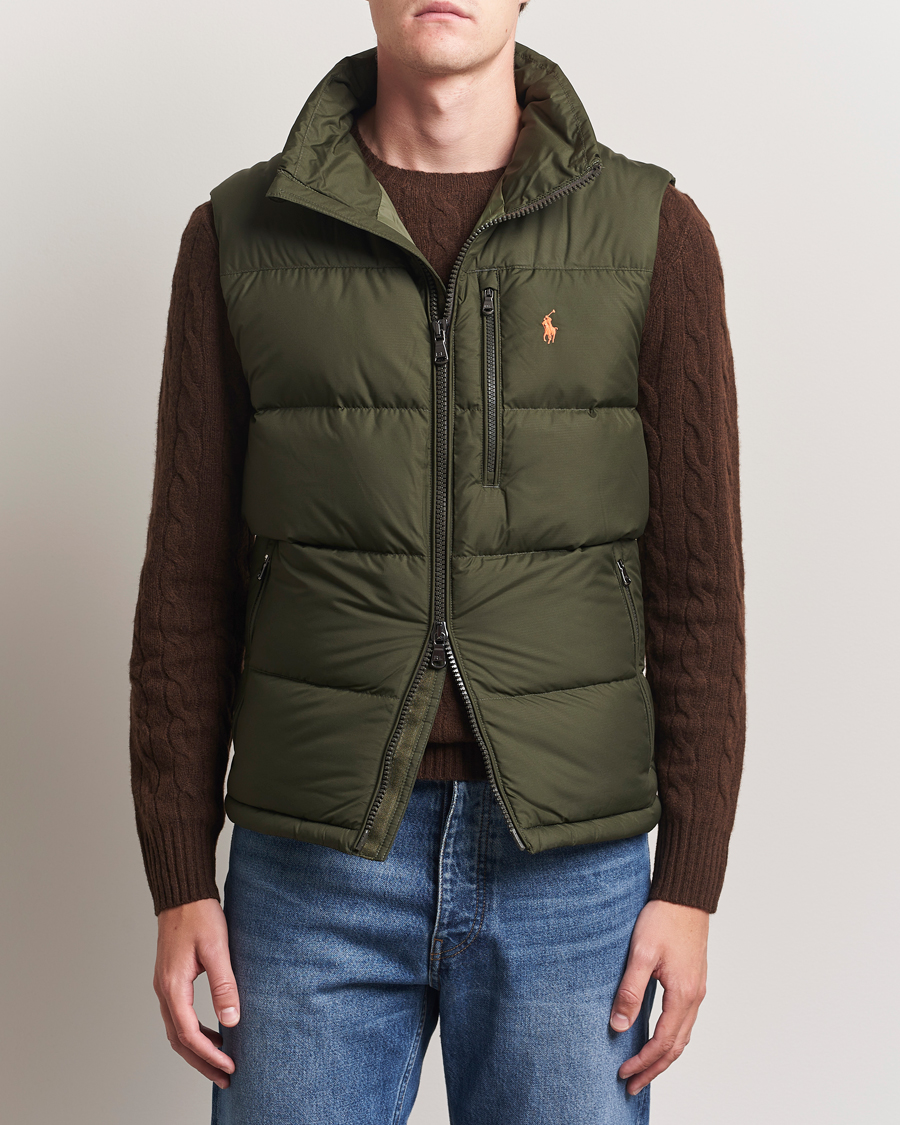Herre | Jakker | Polo Ralph Lauren | Gorham Down Vest Company Olive