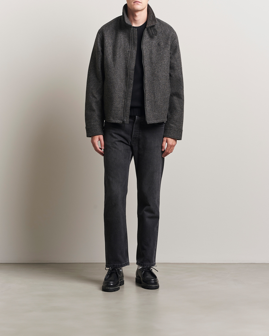 Herre | Jakker | Polo Ralph Lauren | Heritage Twill Wool Windbreaker Barclay Heather
