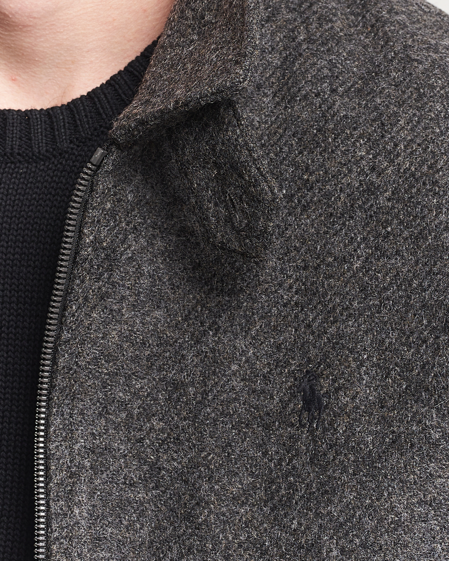 Herre | Jakker | Polo Ralph Lauren | Heritage Twill Wool Windbreaker Barclay Heather