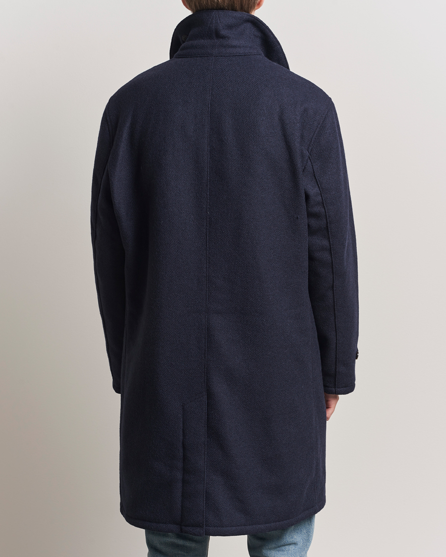 Herre | Jakker | Polo Ralph Lauren | Heritage Twill Wool Coat Collection Navy