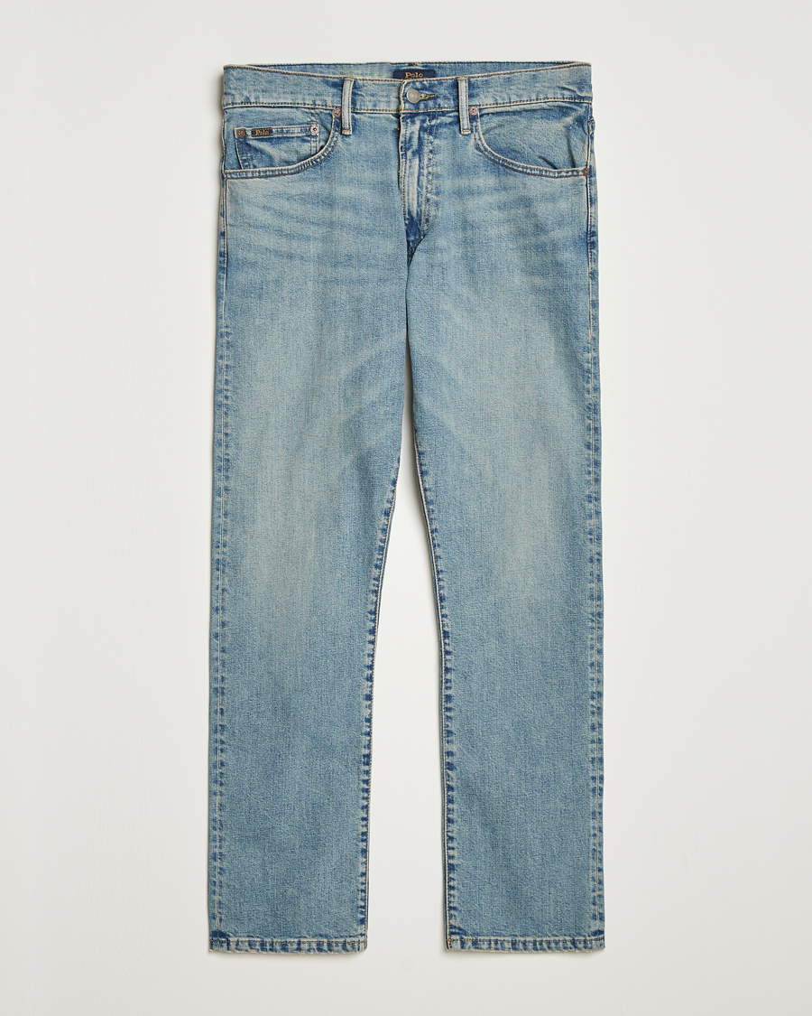 Herre | Jeans | Polo Ralph Lauren | Hampton Dixon Stretch Straight Jeans Mid Blue