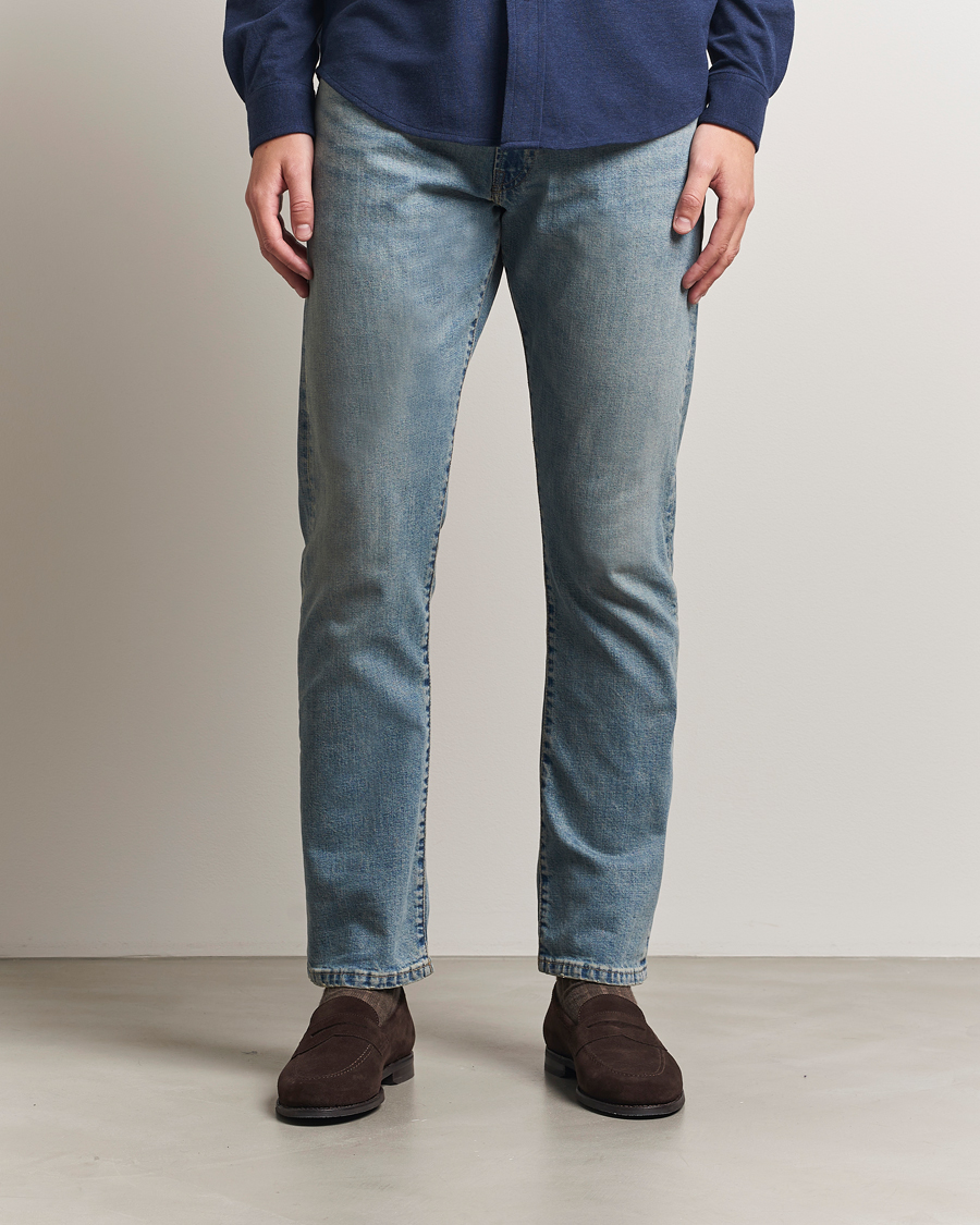 Herre | Jeans | Polo Ralph Lauren | Hampton Dixon Stretch Straight Jeans Mid Blue