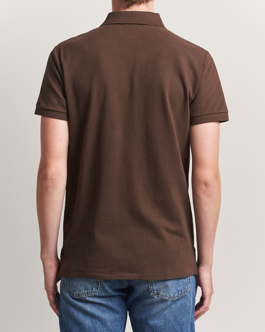 Herre | Pikéer | Polo Ralph Lauren | Custom Slim Fit Polo Nutmeg Brown