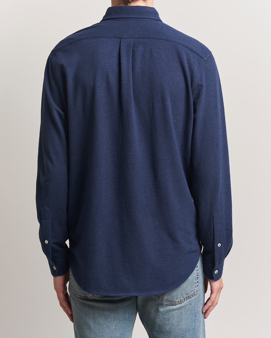 Herre | Skjorter | Polo Ralph Lauren | Featherweight Mesh Shirt Spring Navy Heather