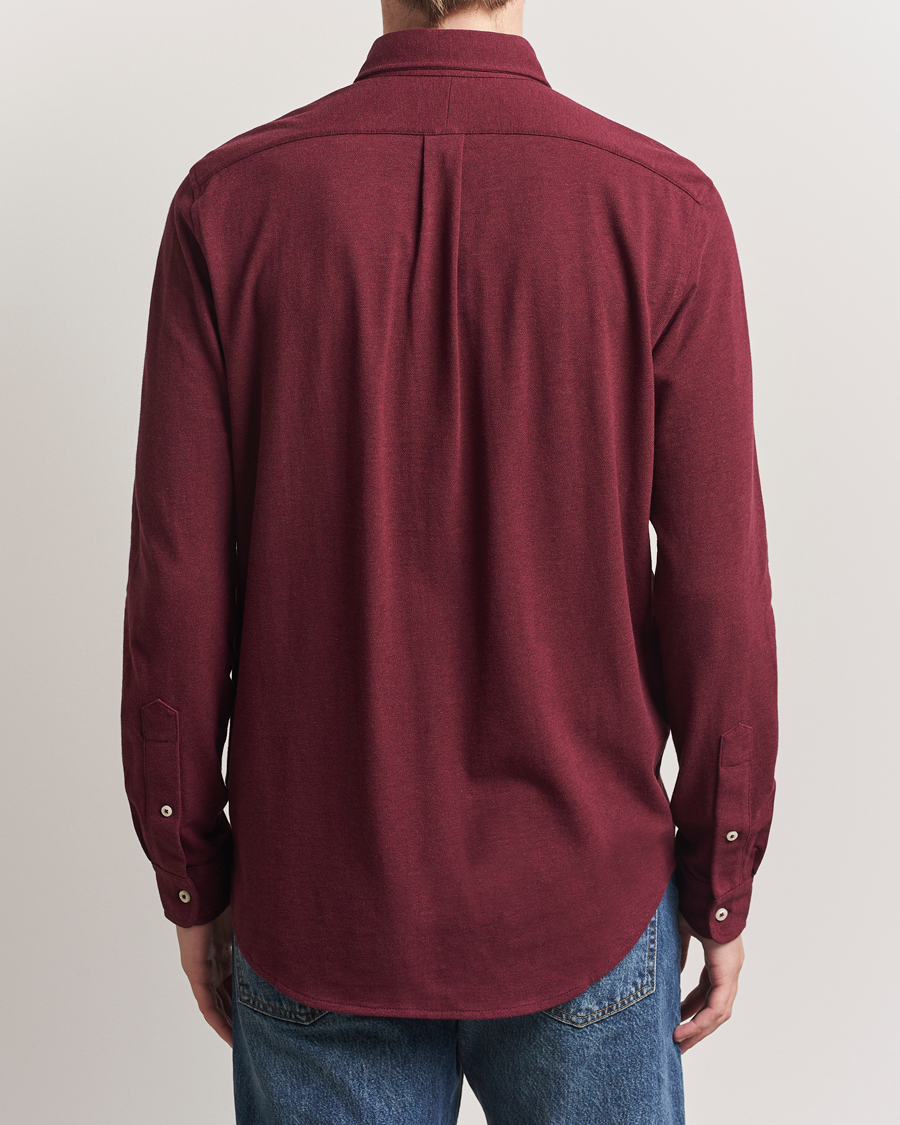 Herre | Skjorter | Polo Ralph Lauren | Featherweight Mesh Shirt Spring Wine Heather