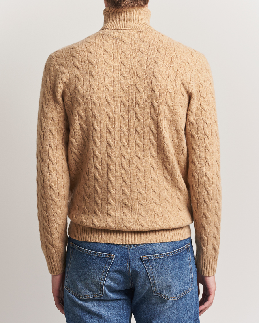 Herre | Gensere | Polo Ralph Lauren | Wool/Cashmere Rollneck Camel Melange