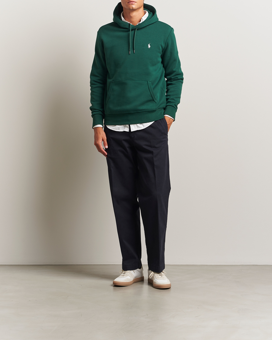 Herre | Gensere | Polo Ralph Lauren | Double Knitted Hoodie Vintage Pine