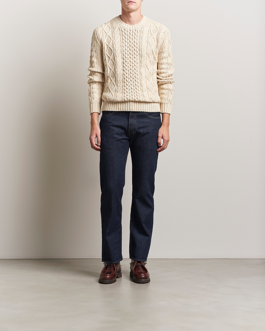 Herre | Gensere | Polo Ralph Lauren | Cotton Marl Pullover Oatmeal