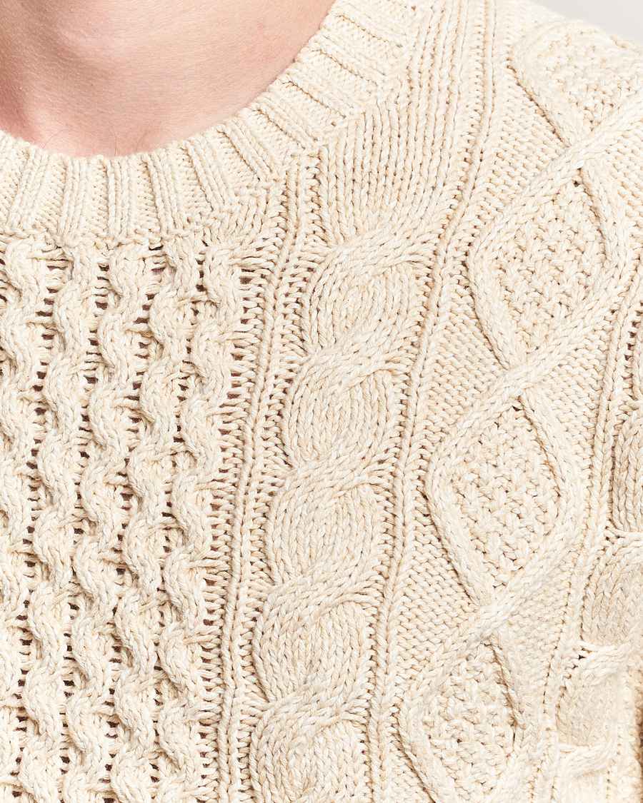 Herre | Gensere | Polo Ralph Lauren | Cotton Marl Pullover Oatmeal