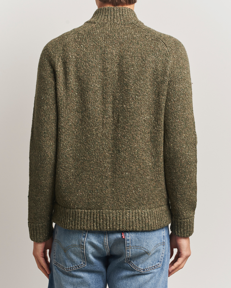 Herre | Gensere | Polo Ralph Lauren | Wool Blend Button Cardigan Olive Marl
