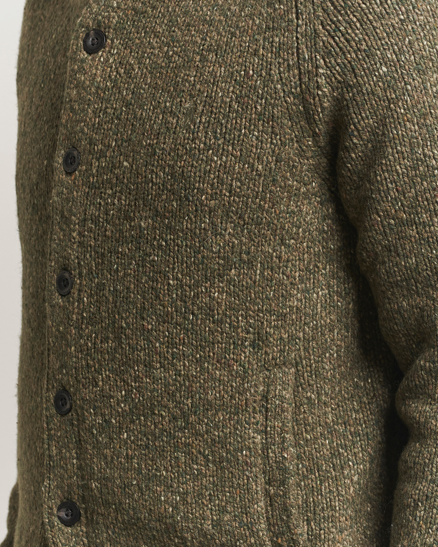 Herre | Gensere | Polo Ralph Lauren | Wool Blend Button Cardigan Olive Marl