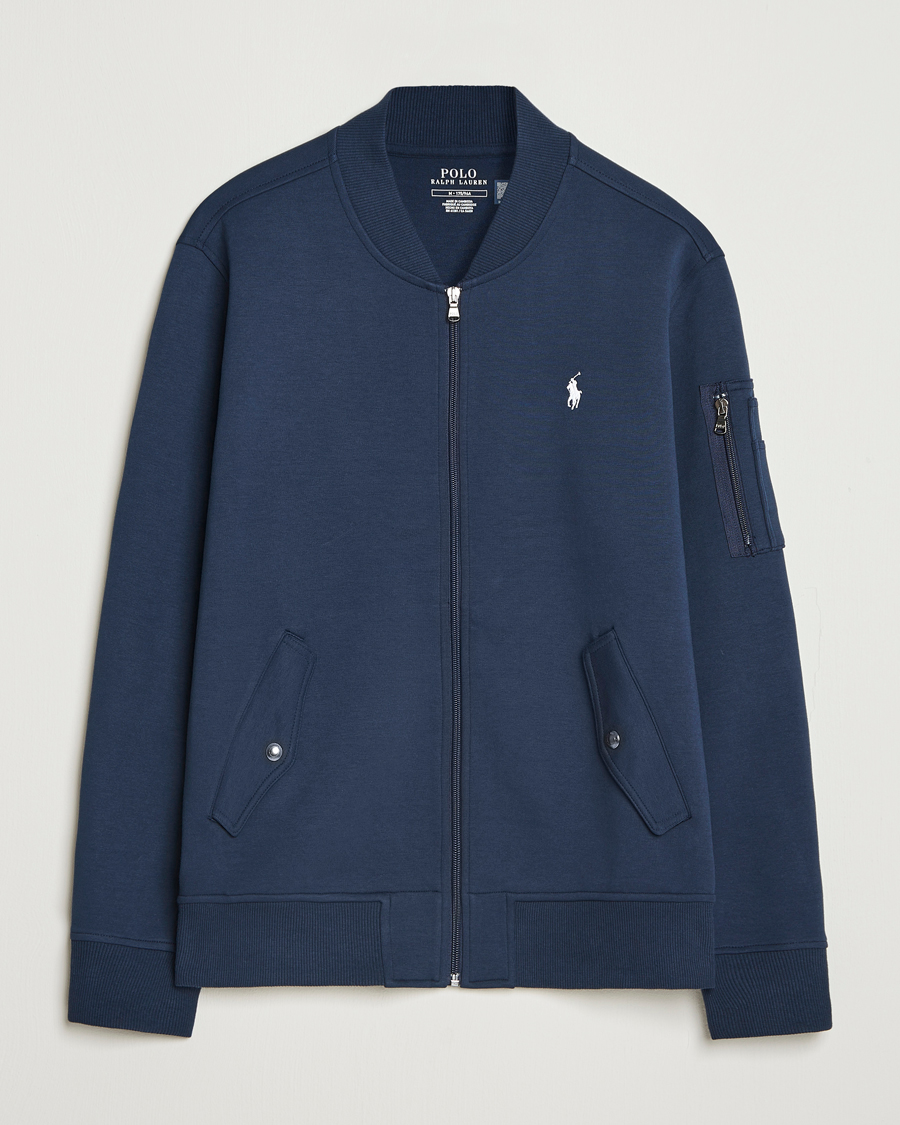 Herre | Gensere | Polo Ralph Lauren | Double Knitted Sweatshirt Aviator Navy
