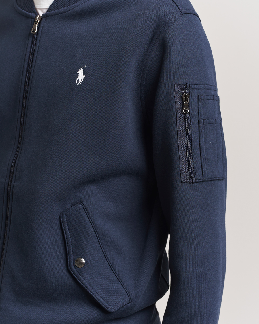 Herre | Gensere | Polo Ralph Lauren | Double Knitted Sweatshirt Aviator Navy