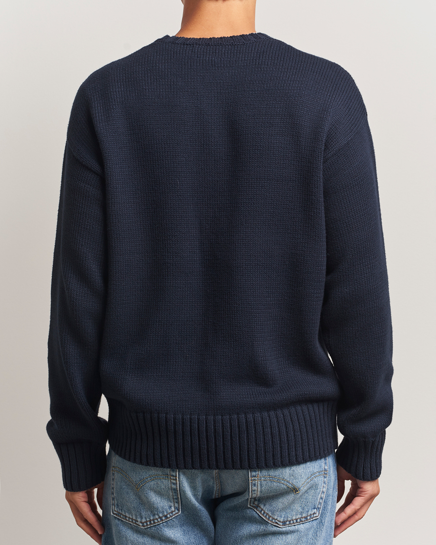 Herre | Gensere | Polo Ralph Lauren | Cotton Logo Sweater Hunter Navy