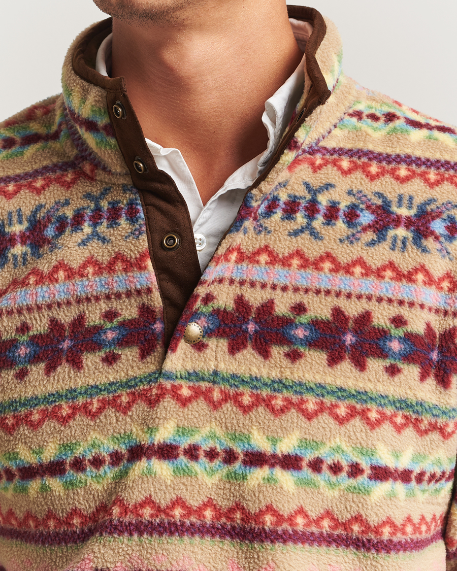 Herre | Gensere | Polo Ralph Lauren | Printed Fleece Camel Combo