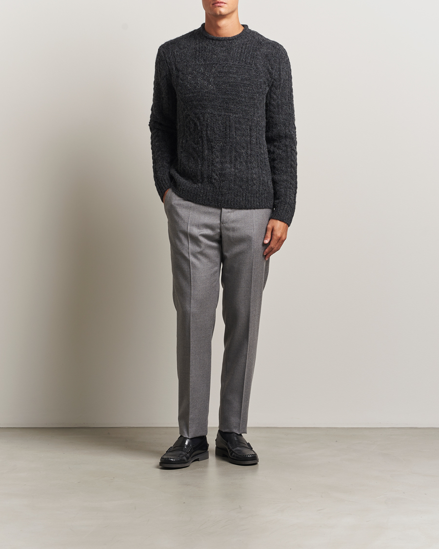 Herre | Gensere | Polo Ralph Lauren | Wool Blend Sweater Dark Granite Heather