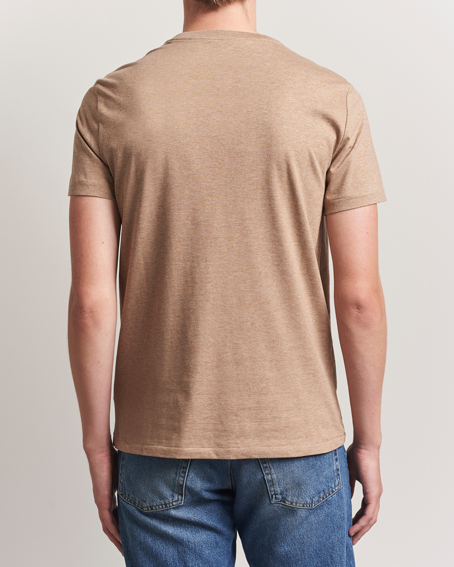 Herre | T-Shirts | Polo Ralph Lauren | Crew Neck T-Shirt Grey Cloud Heather
