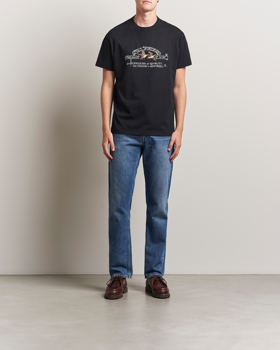 Herre | T-Shirts | Polo Ralph Lauren | Classic Fit Logo T-Shirt Polo Black