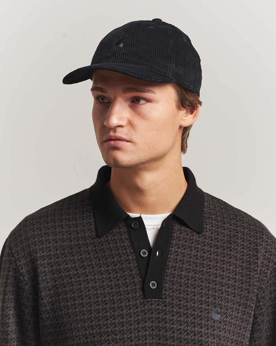 Herre | Hatter og capser | Carhartt WIP | Harlem Cord Cap Black