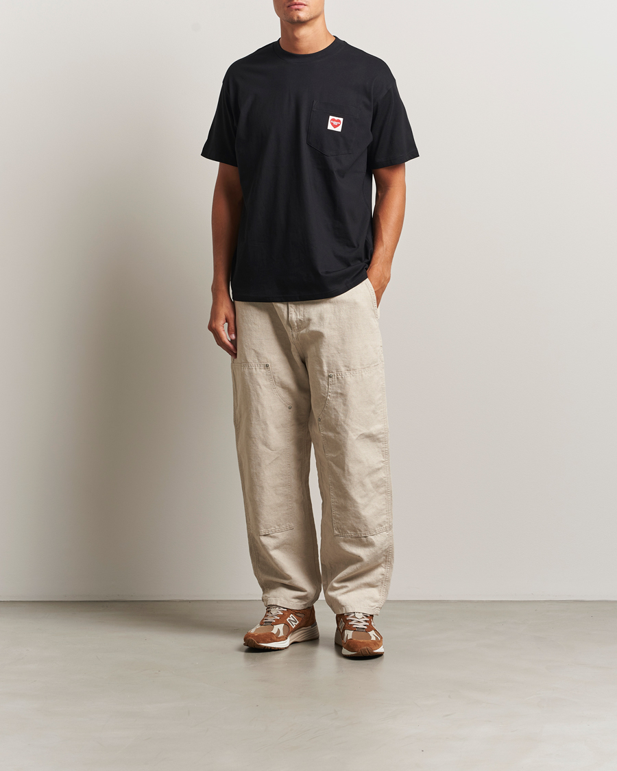 Herre | T-Shirts | Carhartt WIP | Pocket Heart T-Shirt Black