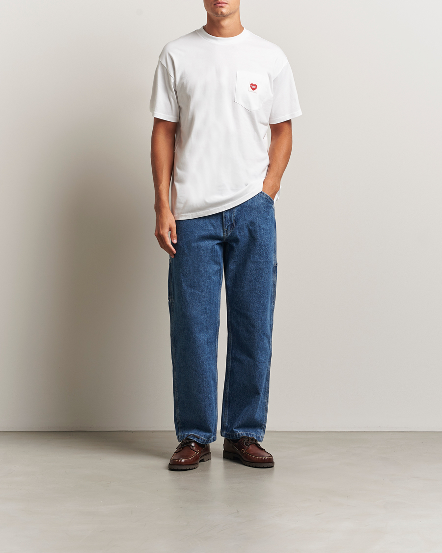 Herre | T-Shirts | Carhartt WIP | Pocket Heart T-Shirt White