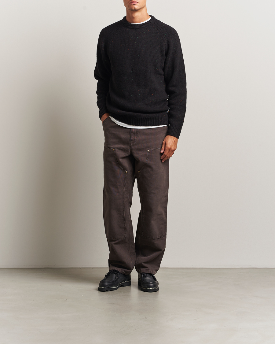 Herre | Gensere | Carhartt WIP | Anglistic Wool/Cotton Sweater Black