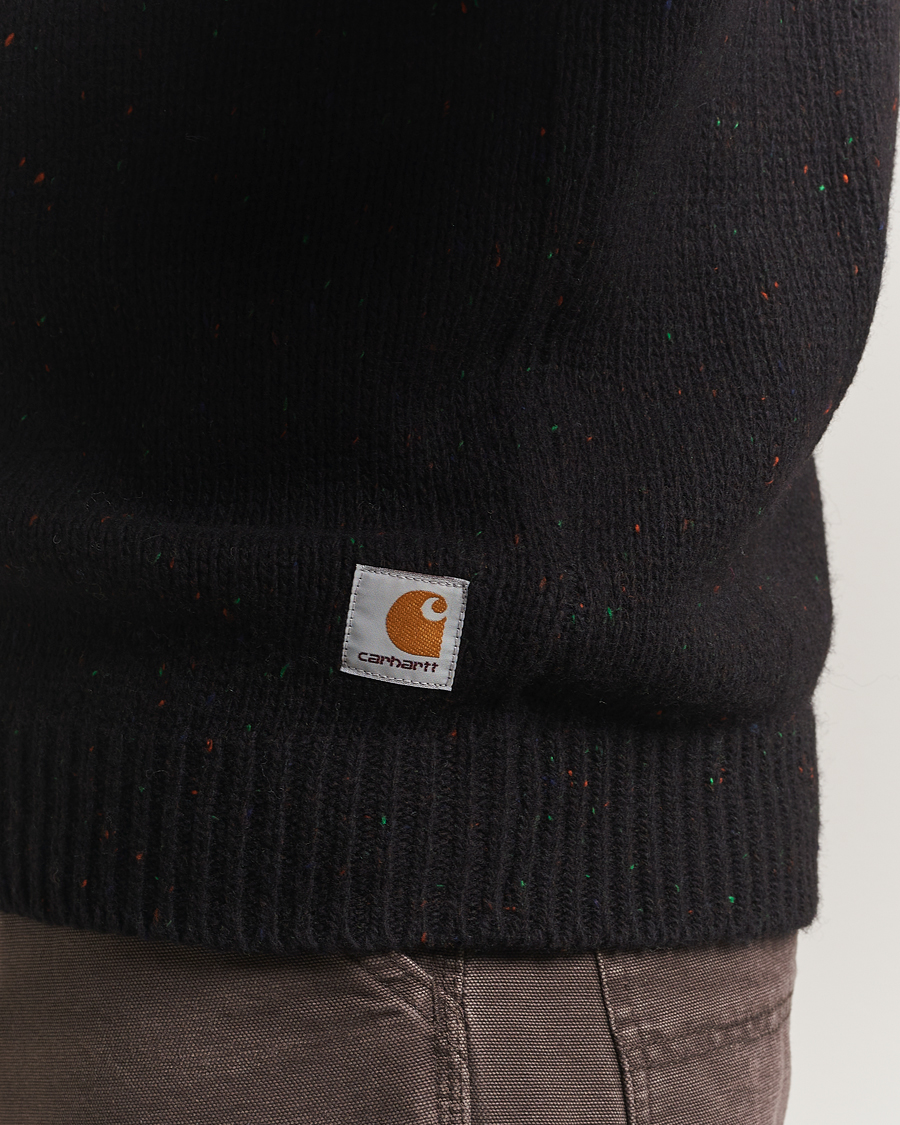 Herre | Gensere | Carhartt WIP | Anglistic Wool/Cotton Sweater Black