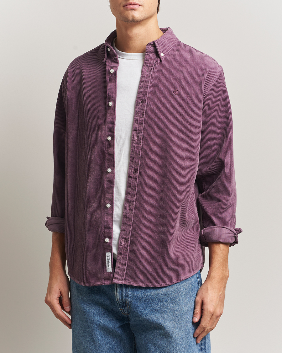Herre | Skjorter | Carhartt WIP | Madison Cord Shirt Phlox