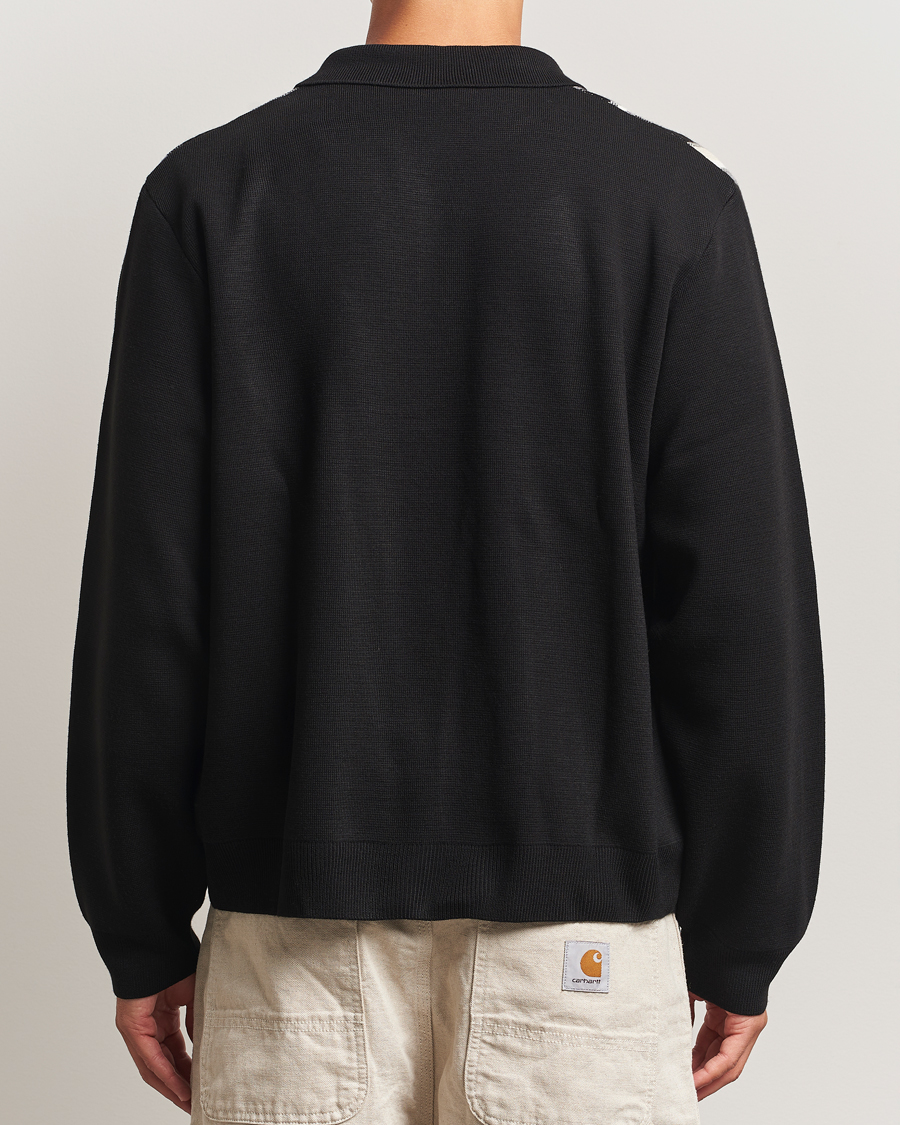Herre | Gensere | Carhartt WIP | Bainter Striped Cardigan Black
