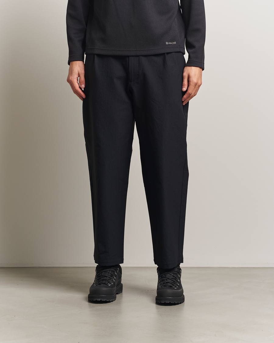 Herre | Bukser | Goldwin | One Tuck Tapered Pants Black