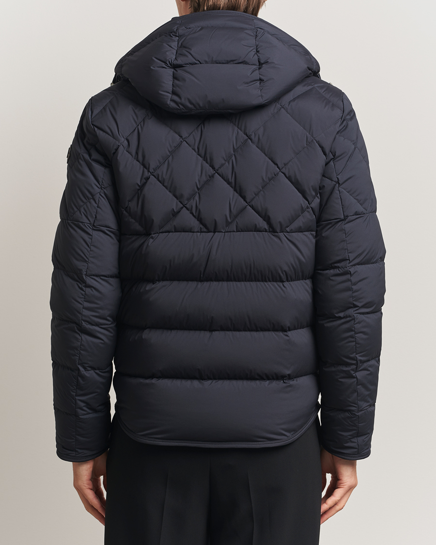 Herre | Jakker | Moncler | Cecaud Down Biker Jacket Navy