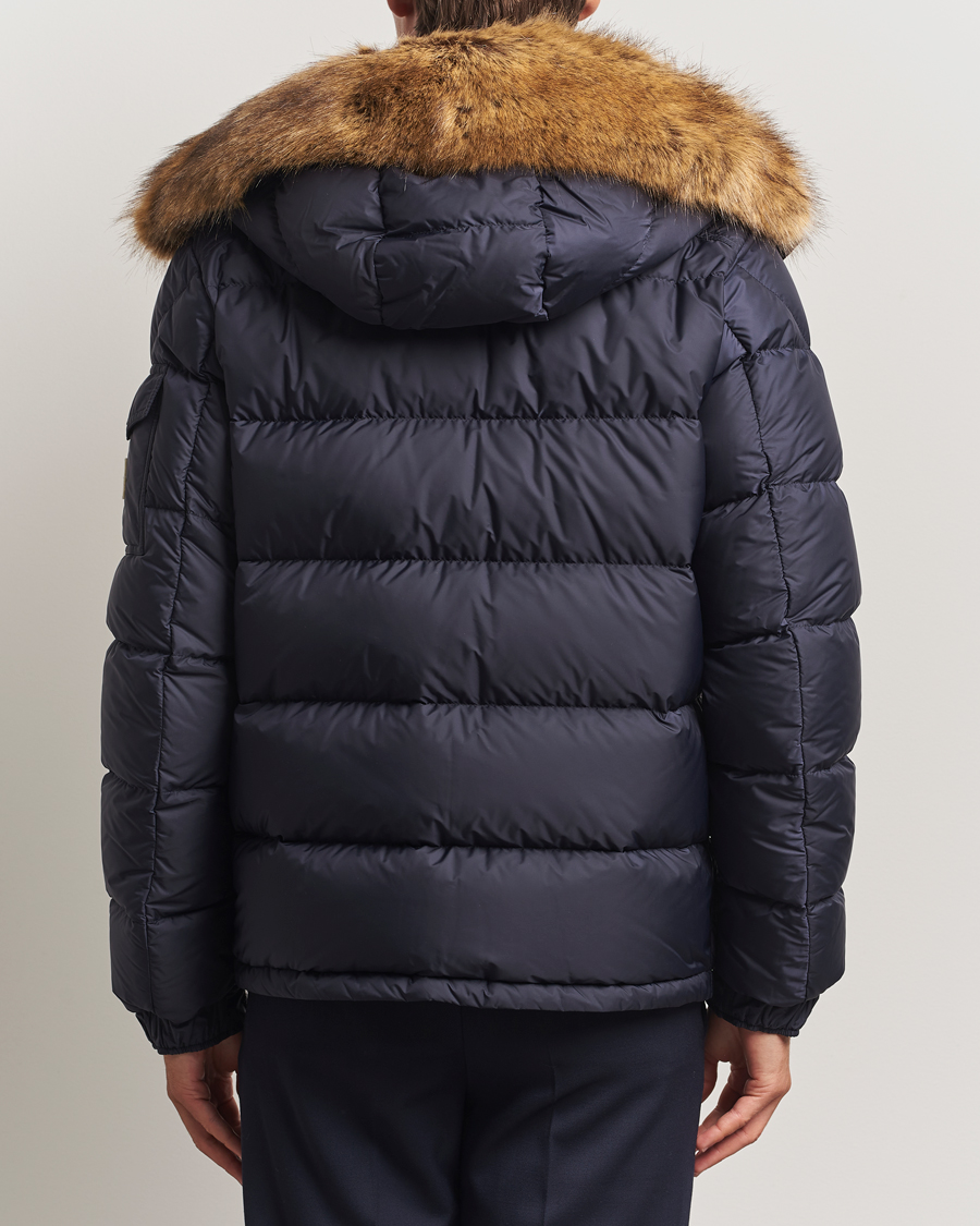 Herre | Jakker | Moncler | Maya Faux Fur Jacket Navy