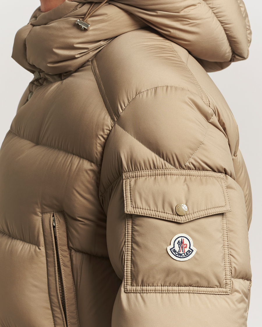 Herre | Jakker | Moncler | Bretagne Down Parka Beige