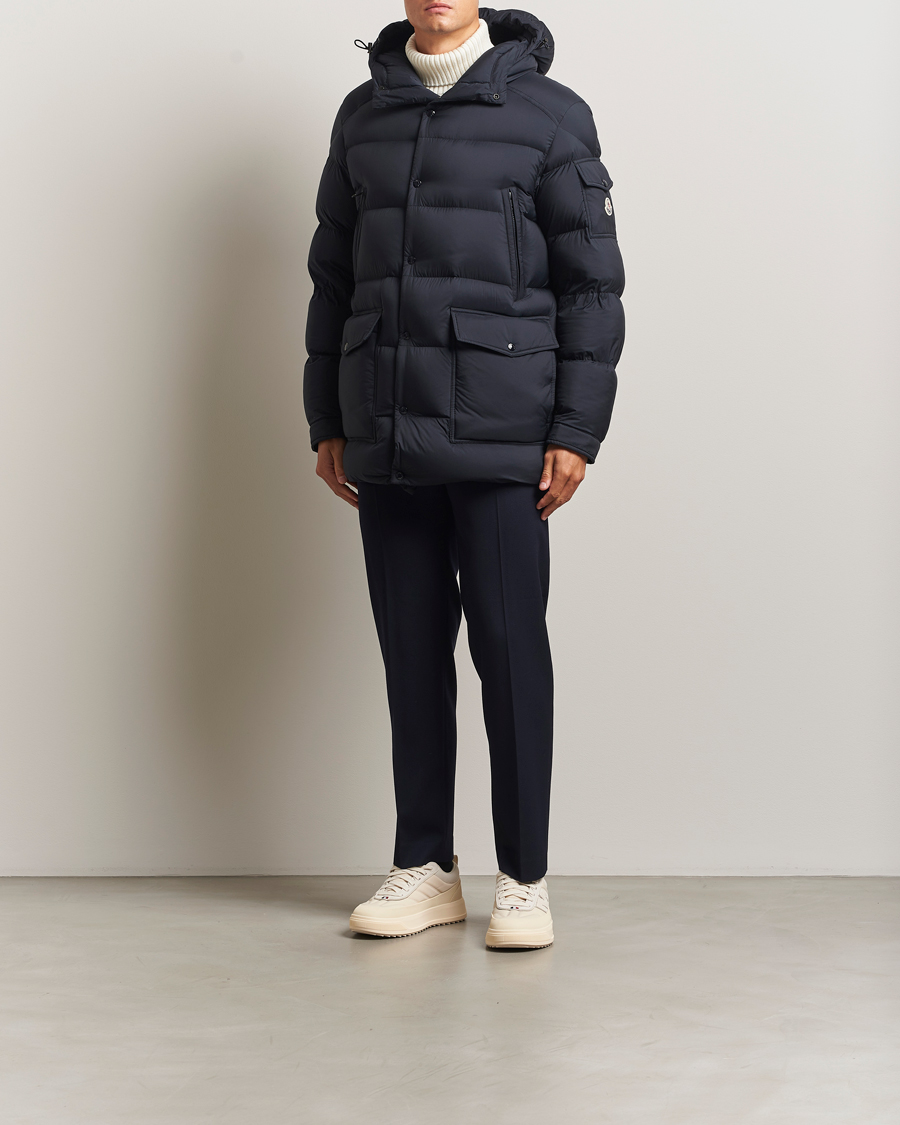 Herre | Jakker | Moncler | Bretagne Down Parka Navy