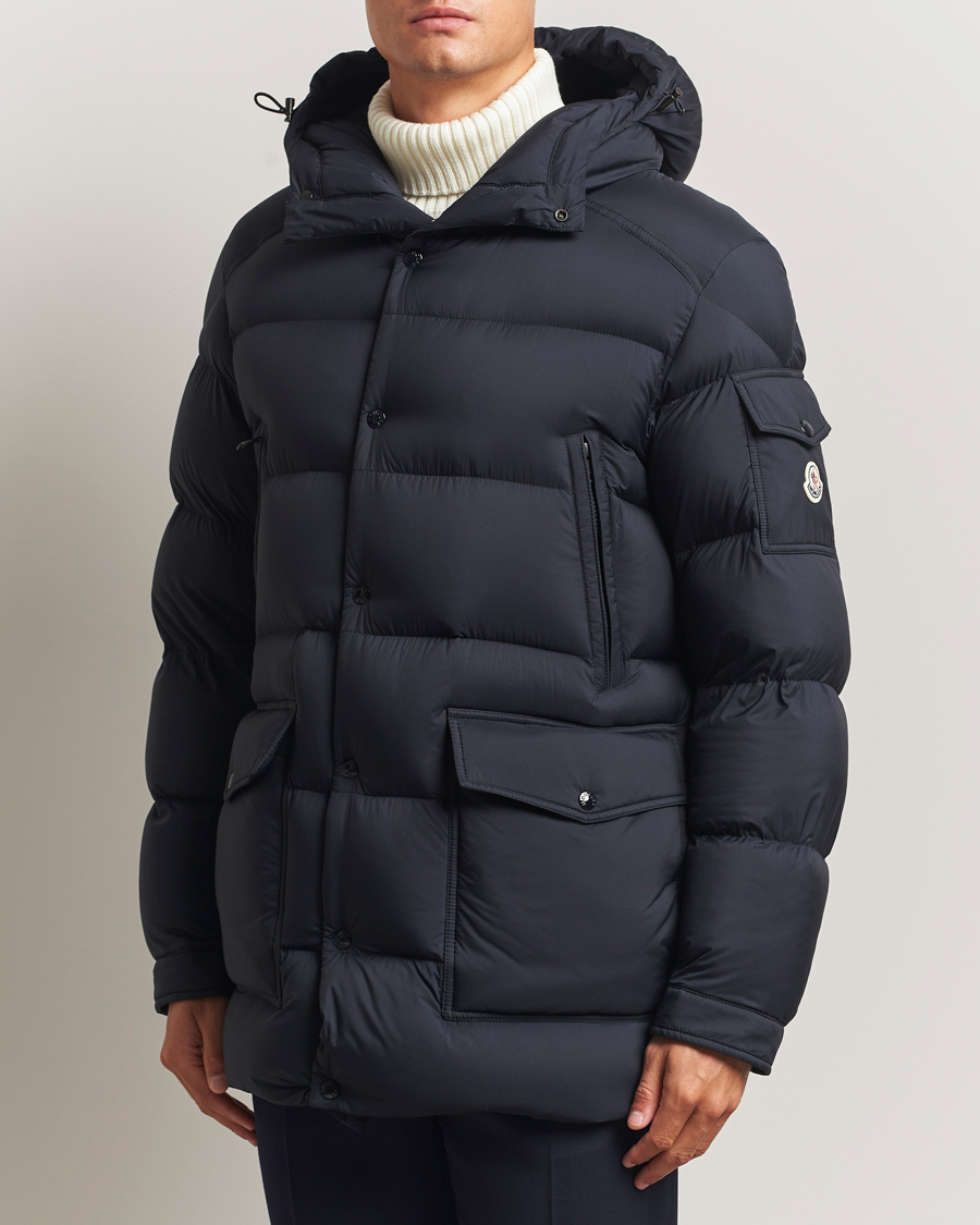Herre | Jakker | Moncler | Bretagne Down Parka Navy