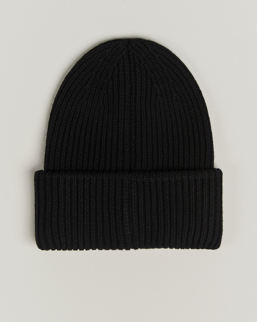 Herre | Moncler Cashmere Beanie Black | Moncler | Cashmere Beanie Black