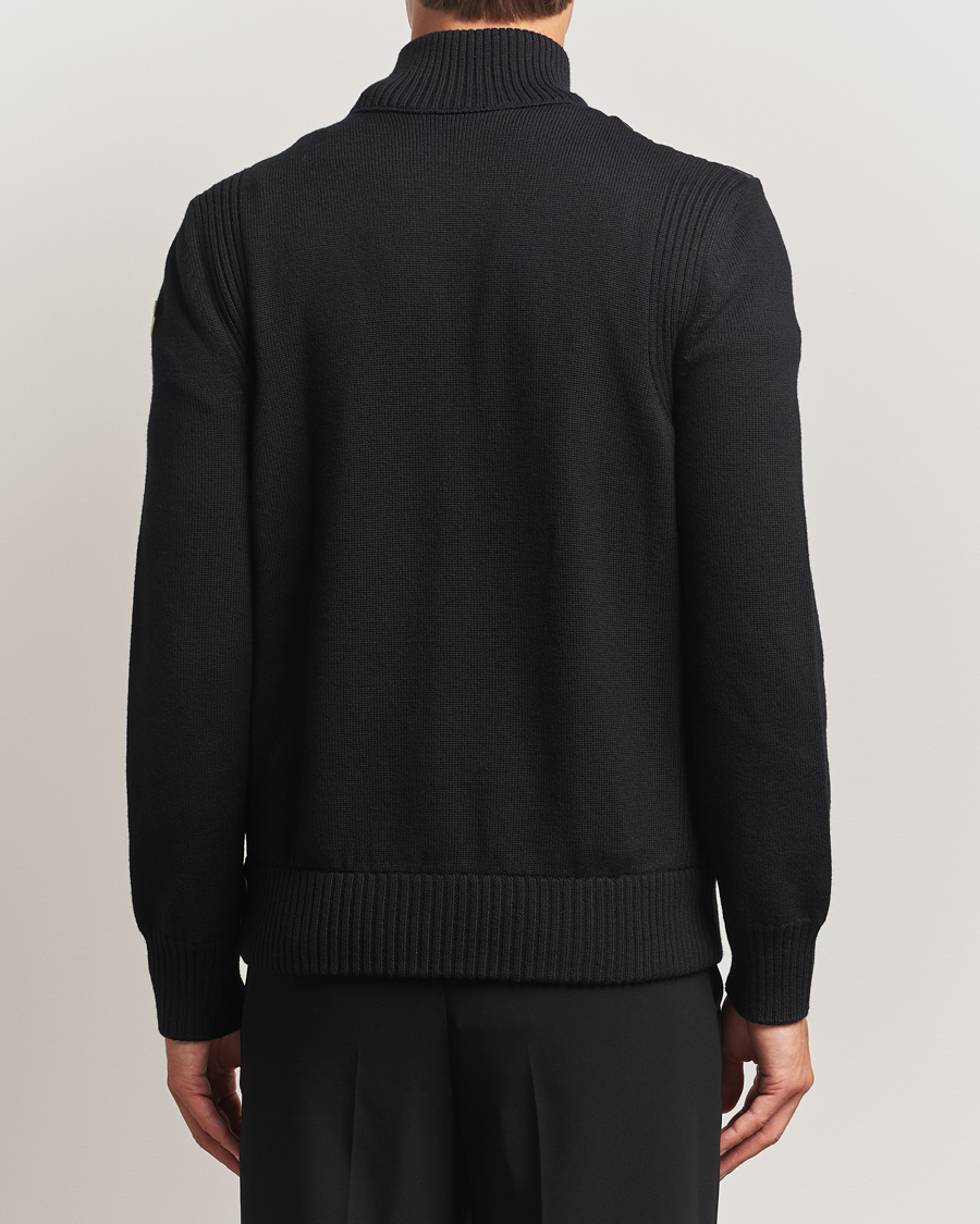 Herre | Gensere | Moncler | Padded Zip Cardigan Black