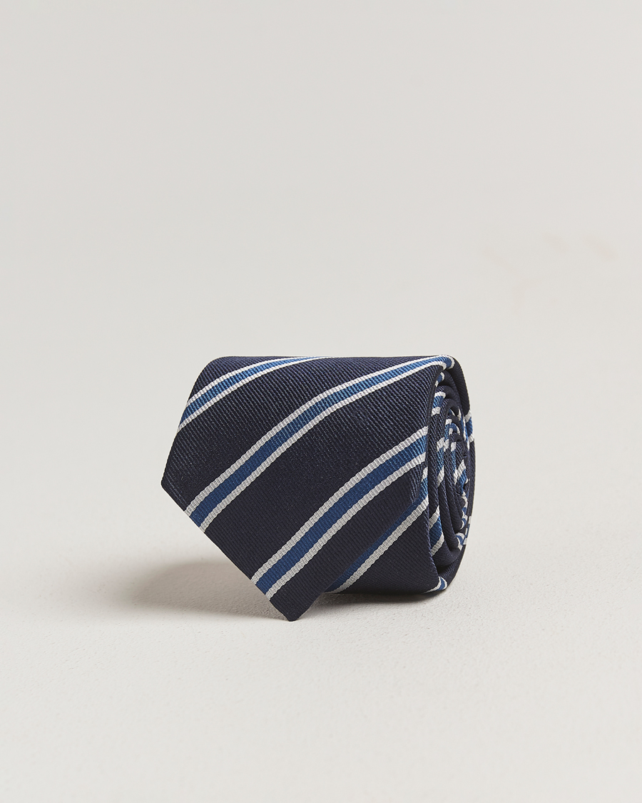 Herre | Slips | Morris | Club Tie Navy