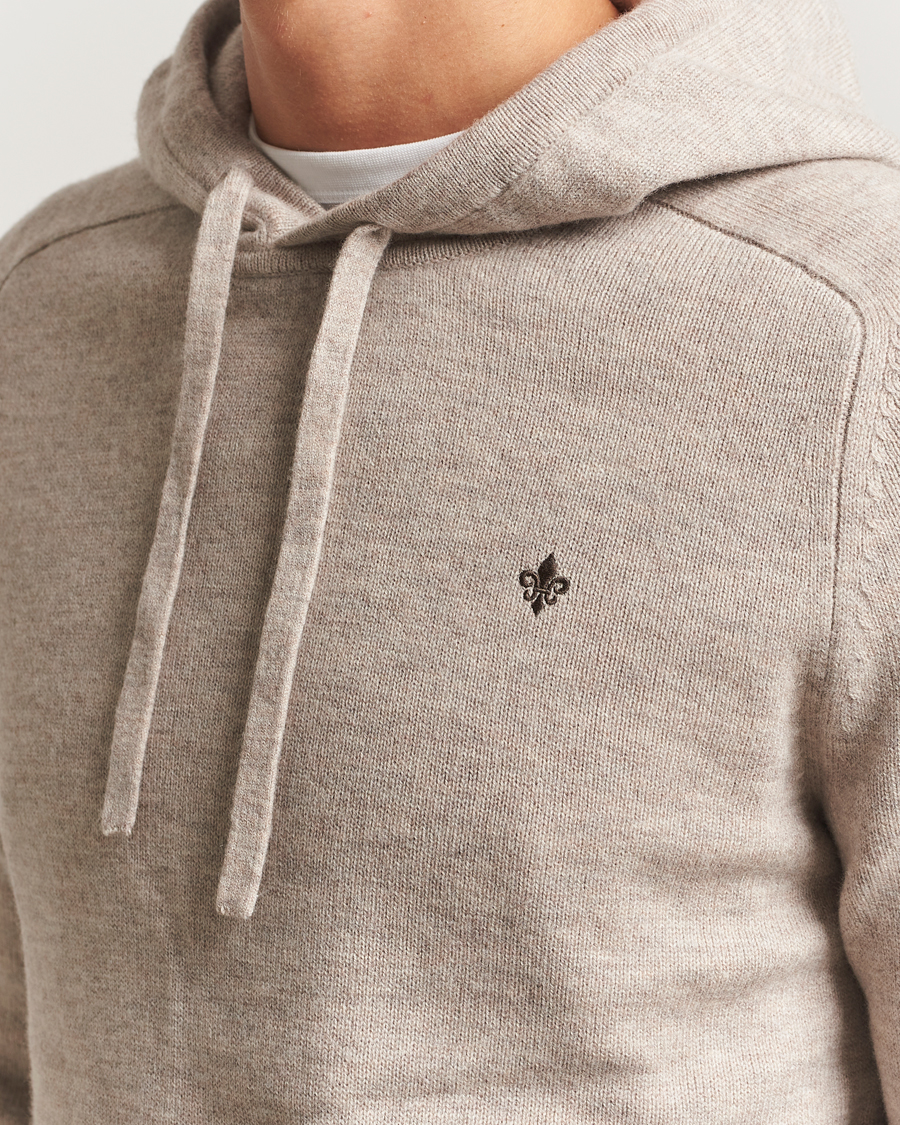 Herre | Gensere | Morris | Hertford Lambswool Hoodie Khaki