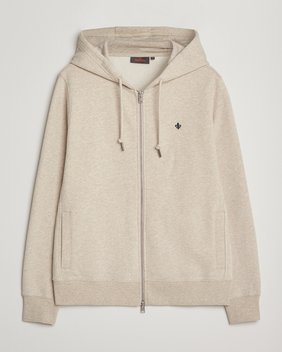 Herre | Gensere | Morris | Brandon Lily Full Zip Hoodie Khaki