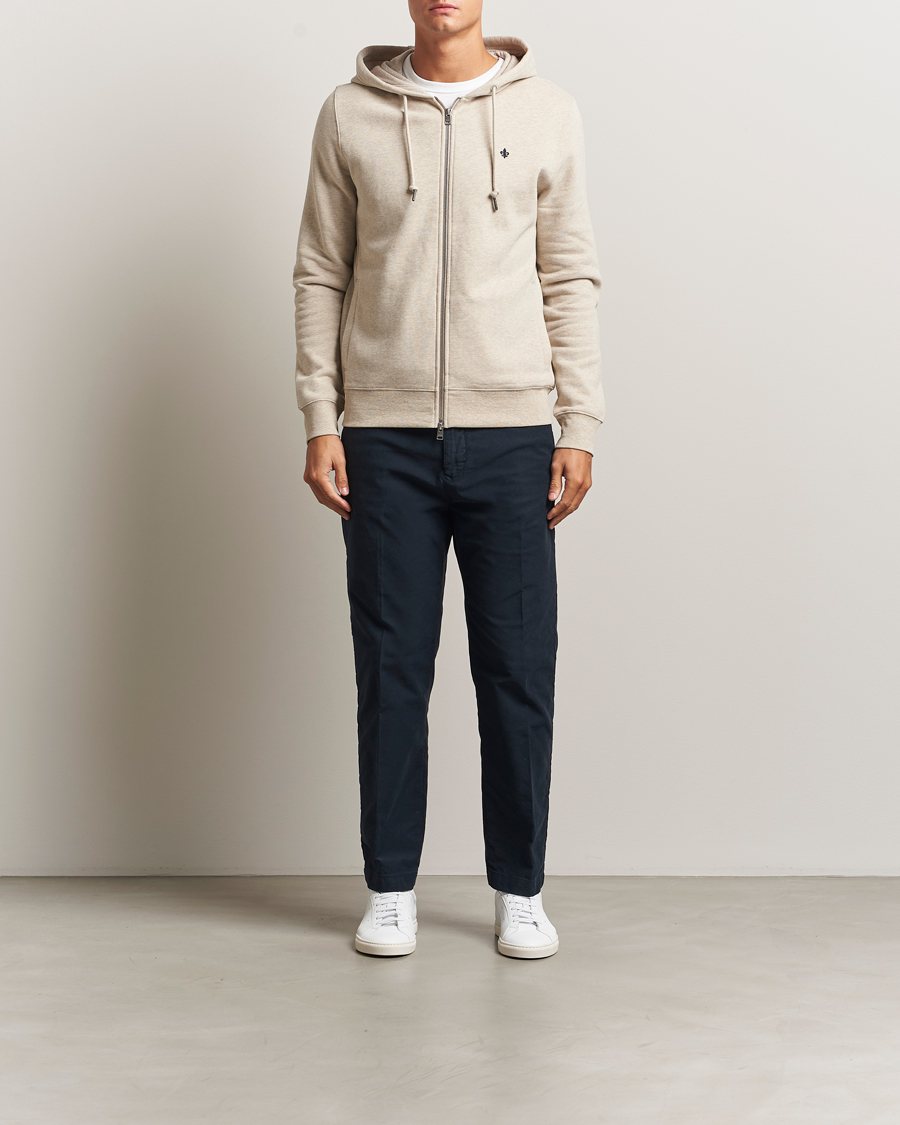 Herre | Gensere | Morris | Brandon Lily Full Zip Hoodie Khaki