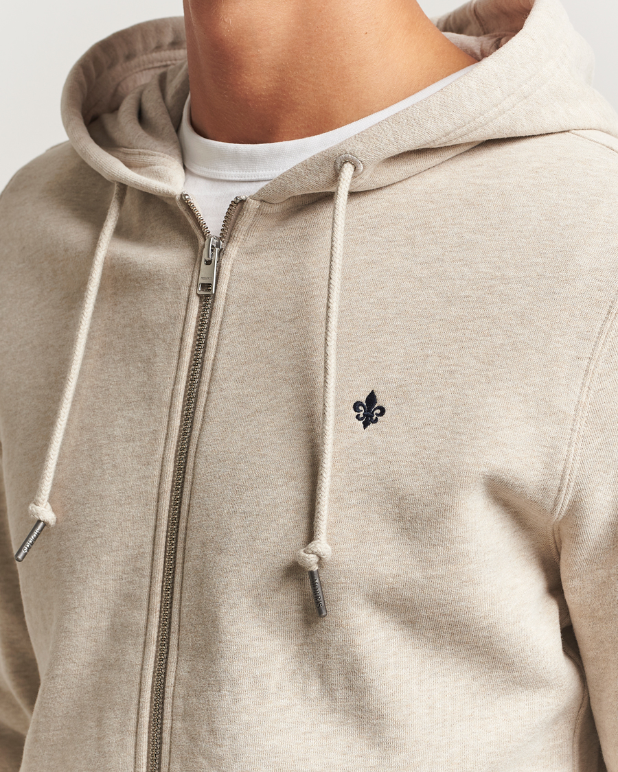 Herre | Gensere | Morris | Brandon Lily Full Zip Hoodie Khaki