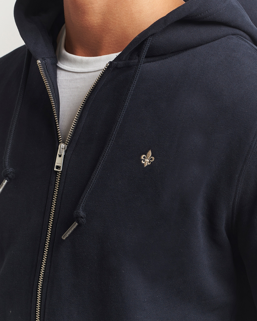 Herre | Gensere | Morris | Brandon Lily Full Zip Hoodie Old Blue